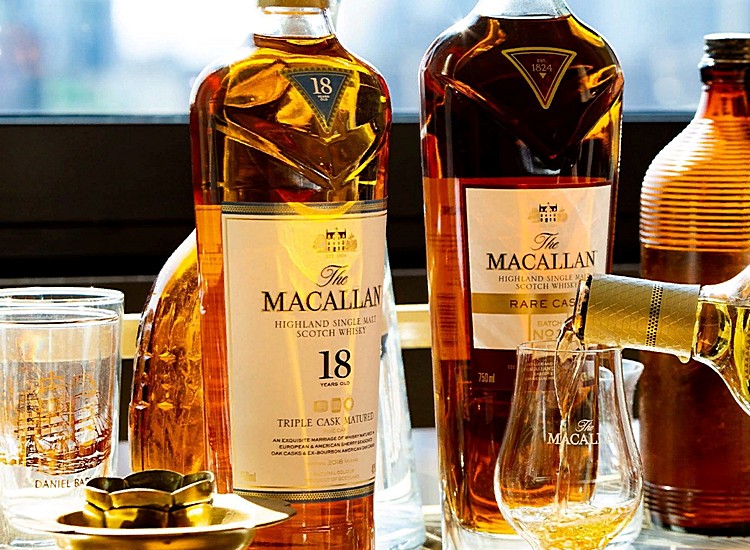 Віскі Макаллан (Macallan): історія, види і марки шотландського бренду, правила вживання