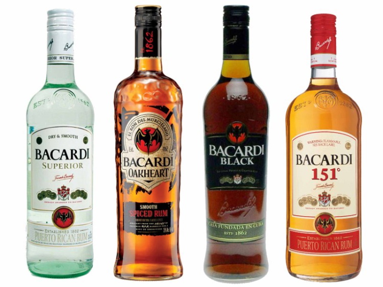 Ром Бакарді: білий, темний, Золотий, як і з чим п'ють ром Bacardi різних видів